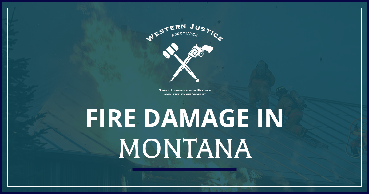 Fire Damage in Montana